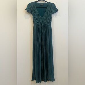 uo lindsey cap sleeve side slit midi dress UO Lindsey Floral Slit Maxi Dress